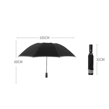 Protection Sun Compact Windproof Reverse Umbrella Folding Inverted Car Travel Umbrella