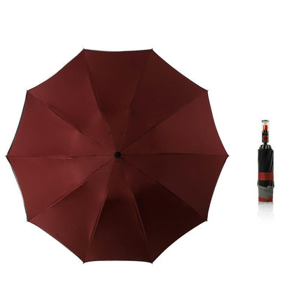 Travel Folding Inverted Reverse Umbrella Compact Windproof/Waterproof Auto Sun umbrella