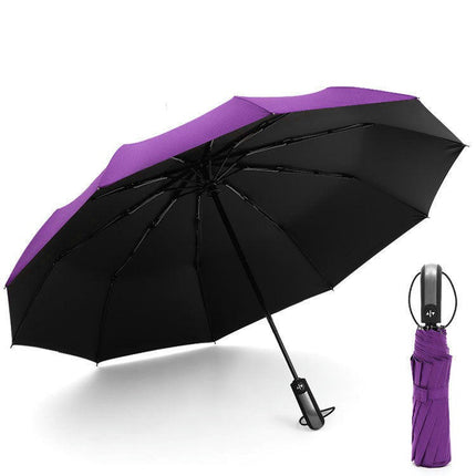 Compact Travel Folding Umbrella Waterproof,Rain/Sun UV Protection Automatic Open Close