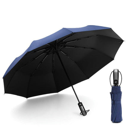 Compact Travel Folding Umbrella Waterproof,Rain/Sun UV Protection Automatic Open Close