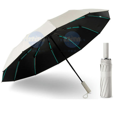Windproof Lightweight Folding Portable Sun and Rain Umbrellas for Women Men UV Umbrella