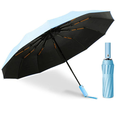 Windproof Lightweight Folding Portable Sun and Rain Umbrellas for Women Men UV Umbrella
