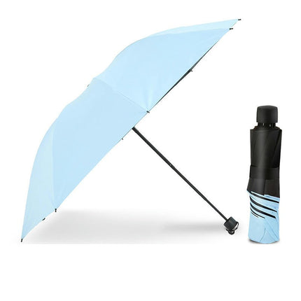 Windproof Lightweight Folding Portable Sun and Rain Umbrellas for Women Men UV Umbrella