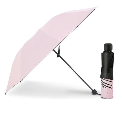 Windproof Lightweight Folding Portable Sun and Rain Umbrellas for Women Men UV Umbrella