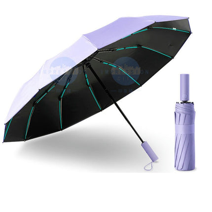 Windproof Lightweight Folding Portable Sun and Rain Umbrellas for Women Men UV Umbrella
