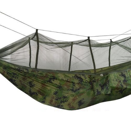 Camping Hammock with Mosquito Net - Ultra Lightweight and Durable Double/Single Travel Hammock