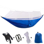 Blue (white mesh) -260*140CM
