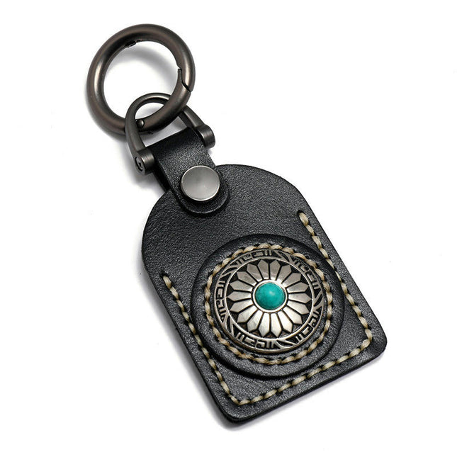 Keychain, Universal Key Keychain Leather Key Chain Car Keychain Genuine Leather Keychain