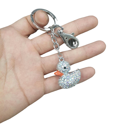 Crystal Keychains Cute Purse Charms Car Key Chains Bag Accessories for Women Pendant Keyrings