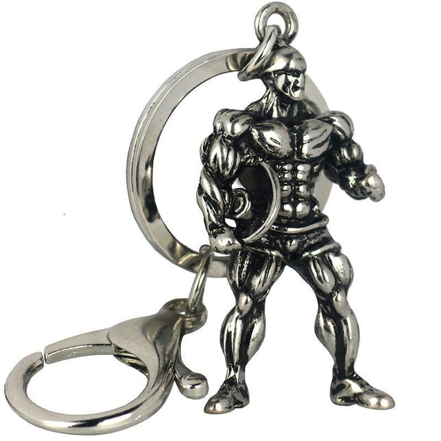 Metal Keychain Sports Fitness Key Chain Pendant Key Chains Jewelry Key Ring for Bag Accessory