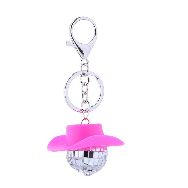 Metal Keychain Charm Pendant Purse Bag Key Ring Chain Decoration Purse Charm Bling Keychain