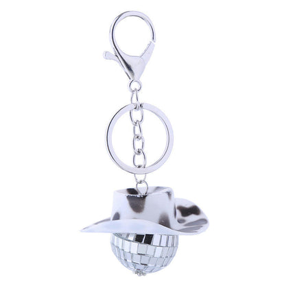 Metal Keychain Charm Pendant Purse Bag Key Ring Chain Decoration Purse Charm Bling Keychain