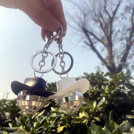 Metal Keychain Charm Pendant Purse Bag Key Ring Chain Decoration Purse Charm Bling Keychain