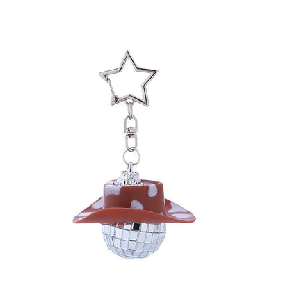 Metal Keychain Charm Pendant Purse Bag Key Ring Chain Decoration Purse Charm Bling Keychain