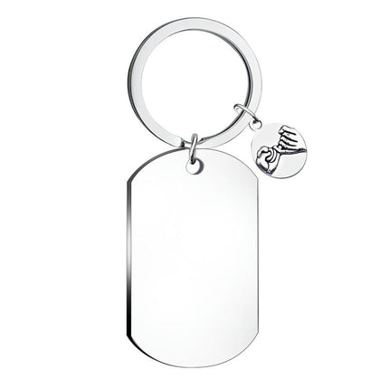 Stainless Steel Keychain Gadgets Keychain Bag Pendant Key Ring Key Chain For Men and Women