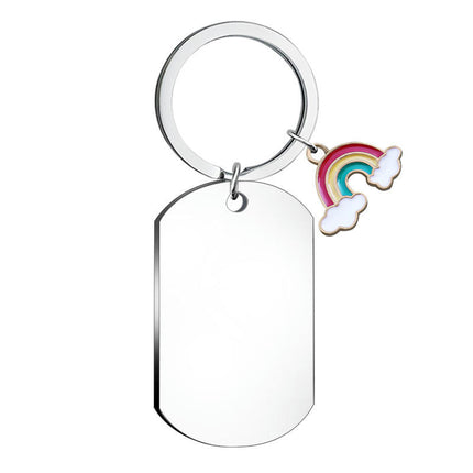 Stainless Steel Keychain Gadgets Keychain Bag Pendant Key Ring Key Chain For Men and Women