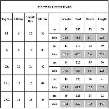 Lady Summer Printed Short Sleeve T-shirts Holiday Loose Casual Tops