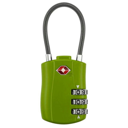 Cable Luggage Locks, Digit Padlocks Combination Lock for Travel Bag, Suit Case & Luggage