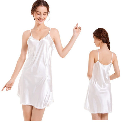 Women's Silk Robes Bride Bridesmaid Kimono Satin Bathrobe Cami Sleepwear Set