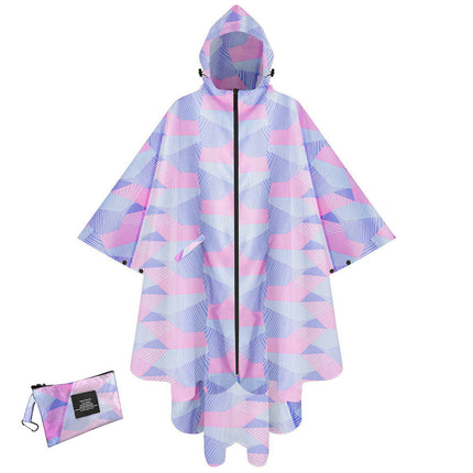 Women's Raincoat Men's Raincoats with Hood Hiking Cycling Rain Cover Poncho Rain Coat Outdoor