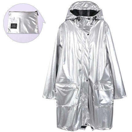 Womens Raincoats Waterproof Rain Poncho Reusable Hiking Hooded Coat Jacket for Outdoor Hiking Camping