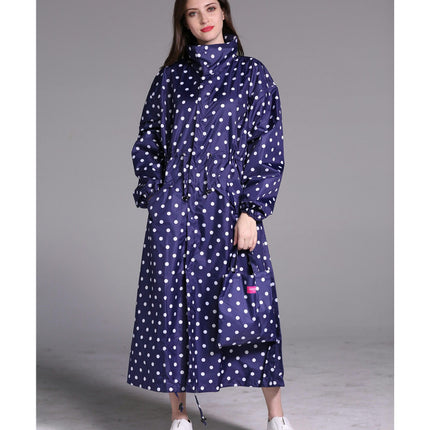 Women's Raincoats Long Waterproof Raincoat Poncho with Pocket windbreaker Jacket for Outdoor