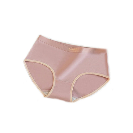 Women's Soft Cotton Briefs Ladies Mid Waisted Full Coverage Panties 5 Pack-A1