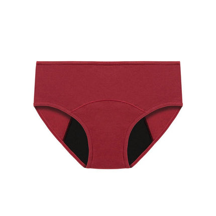 Womens Menstrual Period Panties Cotton Leak Proof Protective Briefs 3 Pack