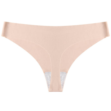 Women Seamless Underwear Thongs No Show Thong Breathable Panties