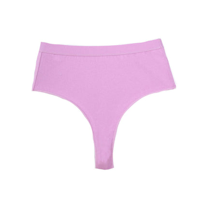 Thongs for Womens High Waisted Underwear Sexy Breathable Panties