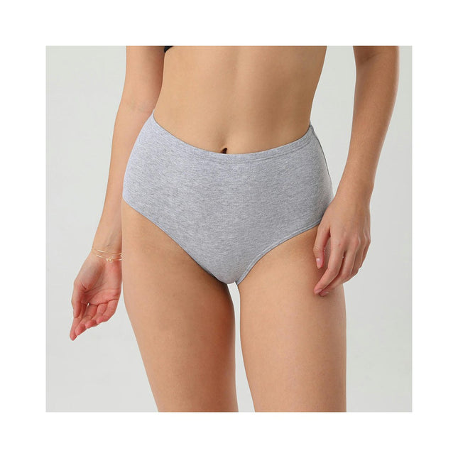 Women's Cotton Underwear High Waisted Ladies Panties Briefs