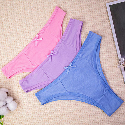 Women Underwear Cotton Panties Briefs Breathable Soft Panty