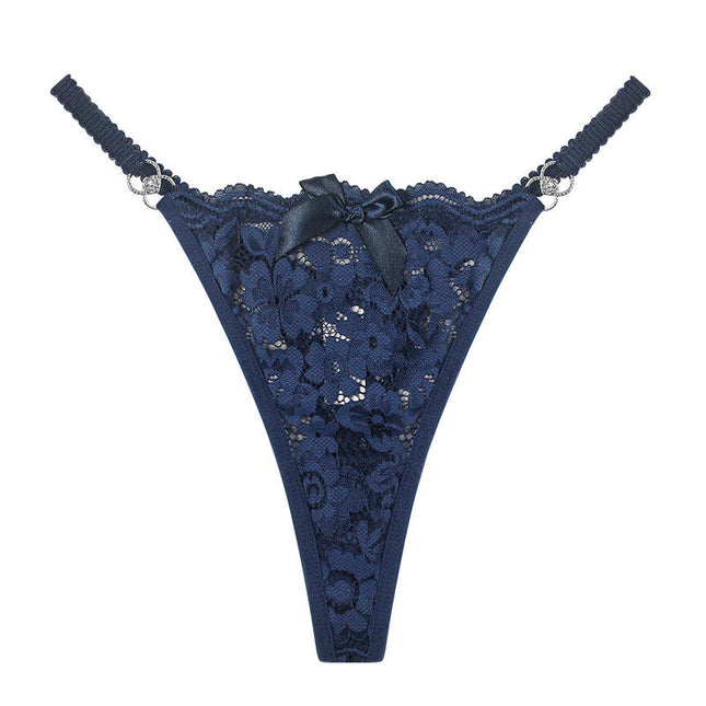 Lace Thongs for Women Sexy Seamless Breathable Low Waist Panties