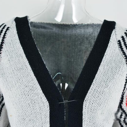 Women's Vintage Long Tassel Sweater Knitted Top-Elegant Fashion Cardigan Jacket