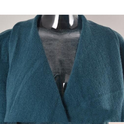 Women's Solid Color Long Knitted Cardigan OL Tongle Loose Fashionable Knitted Jacket