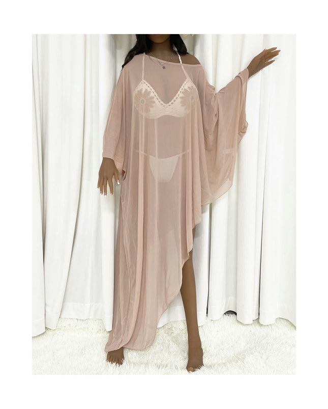 Womens Mesh Beachwear Cover Up Beach Bikini Swimsuit Cover-ups Dress