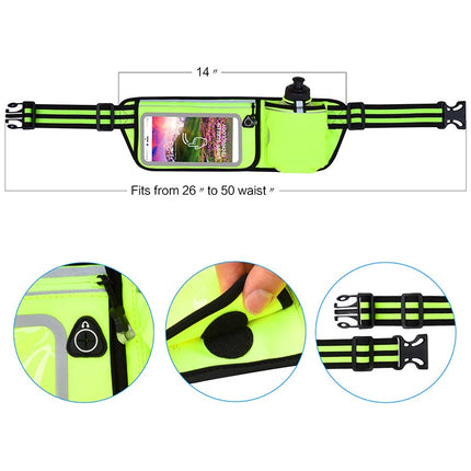 Waist Pack Bag Fanny Pack for Men&Women Hip Bum Bag with Adjustable Strap for Outdoors Workout Casual