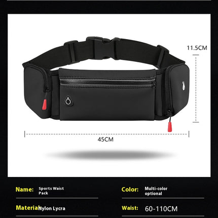 Running Belt Fanny Pack with Water Bottle Holder Waist Bag for Sports Waterproof Fanny Pack for Men and Women