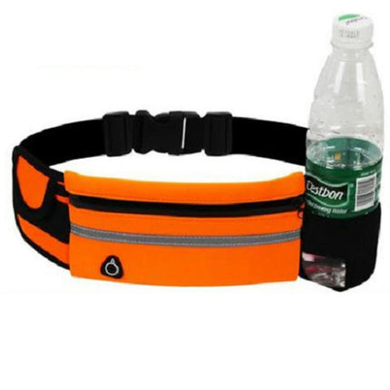 Waterproof Fanny Pack with Water Bottle Holder Belt Bag Crossbody Bag for Women Men Outdoor Hiking Running