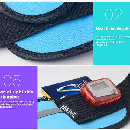 Waterproof Fanny Pack with Water Bottle Holder Belt Bag Crossbody Bag for Women Men Outdoor Hiking Running