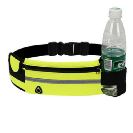 Waterproof Fanny Pack with Water Bottle Holder Belt Bag Crossbody Bag for Women Men Outdoor Hiking Running