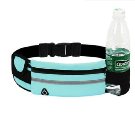 Waterproof Fanny Pack with Water Bottle Holder Belt Bag Crossbody Bag for Women Men Outdoor Hiking Running