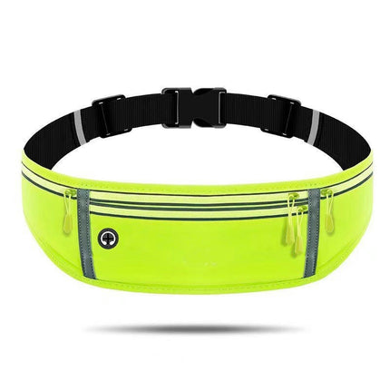Reflective Fanny Pack Men Women Waist Bag Waterproof Running Belt Bag Sports Outdoor Waist Pouch