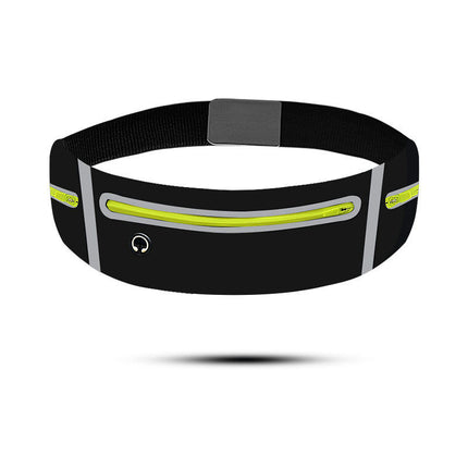 Reflective Fanny Pack Men Women Waist Bag Waterproof Running Belt Bag Sports Outdoor Waist Pouch