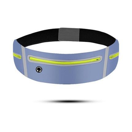 Reflective Fanny Pack Men Women Waist Bag Waterproof Running Belt Bag Sports Outdoor Waist Pouch