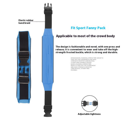 Running Belt Waist Pack Bag,Light Waist Bag,Water Resistant Belt for Hiking Adjustable Fanny Pack of Phones