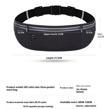 Running Belt for Phone Outdoor Sports Waist Bag for Women Men Waterproof Waist Pack Reflective Fanny Pack