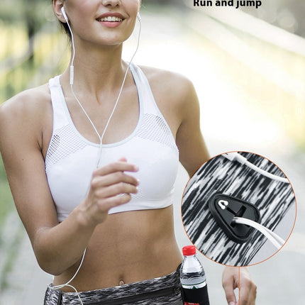 Waterproof Belt Fanny Pack Light Waist Pack Bag Adjustable Running Waist Bag for Hiking Workout Sports