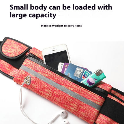 Waterproof Belt Fanny Pack Light Waist Pack Bag Adjustable Running Waist Bag for Hiking Workout Sports