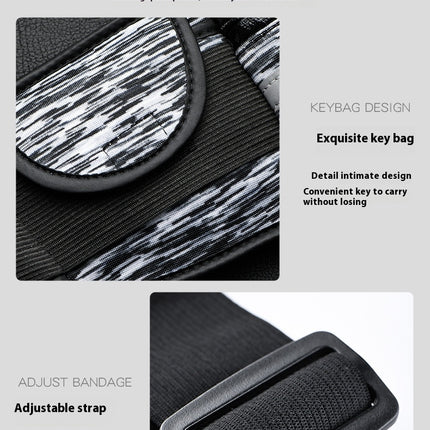Waterproof Belt Fanny Pack Light Waist Pack Bag Adjustable Running Waist Bag for Hiking Workout Sports